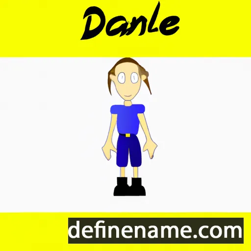 Danile cartoon