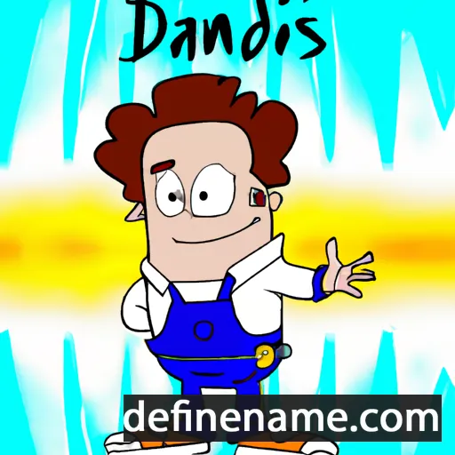 cartoon of the name Danilos