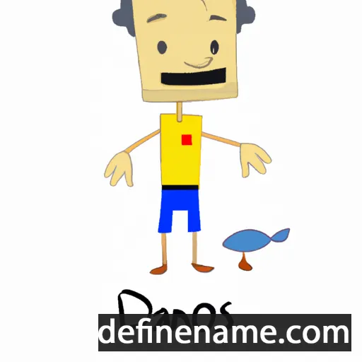 Danios cartoon