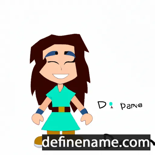 Dannah cartoon