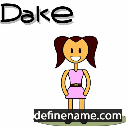 Danneke cartoon