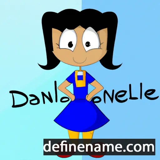 cartoon of the name Danniella