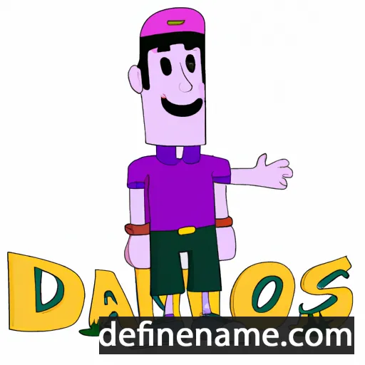 cartoon of the name Danos