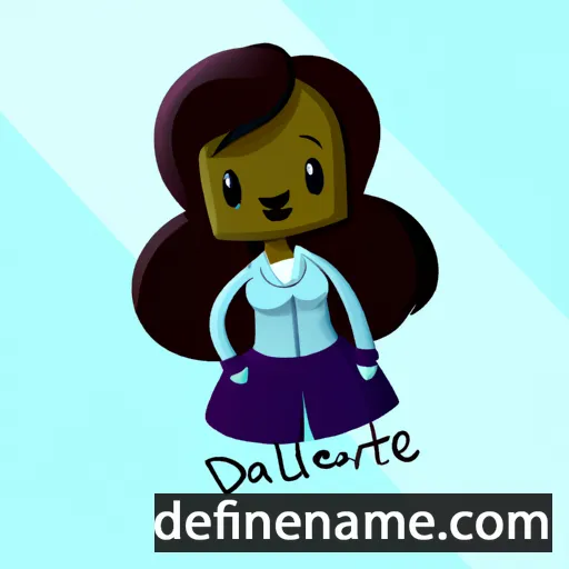 Dantelle cartoon