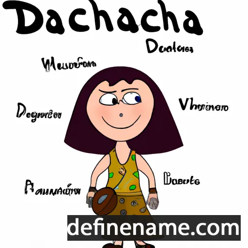 cartoon of the name Danuchna