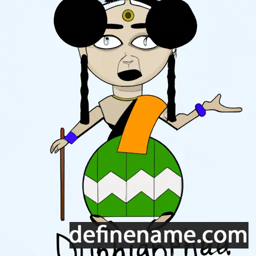 cartoon of the name Danuhepa