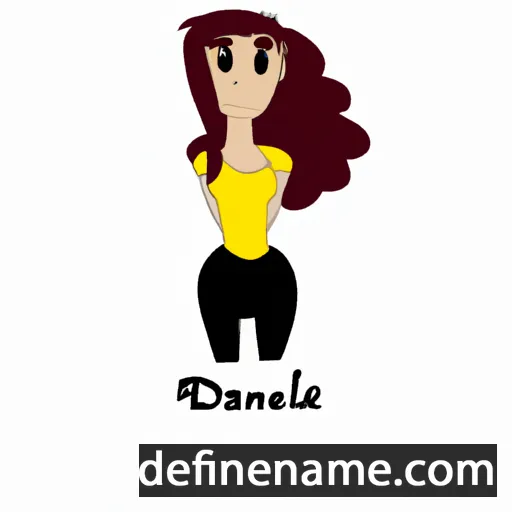 cartoon of the name Danyeli