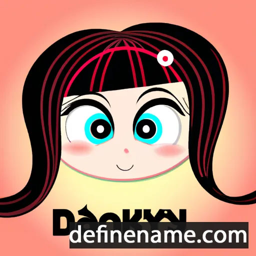 cartoon of the name Danyka