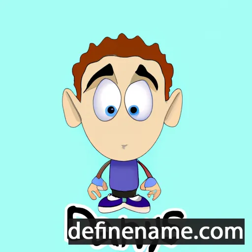 cartoon of the name Danys