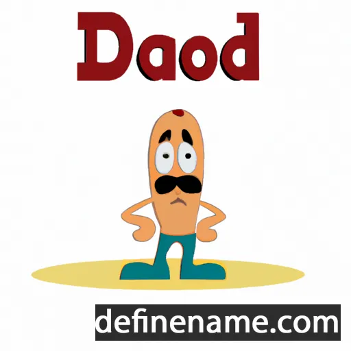 cartoon of the name Daood