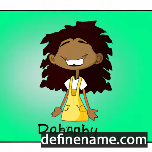 cartoon of the name Daphany