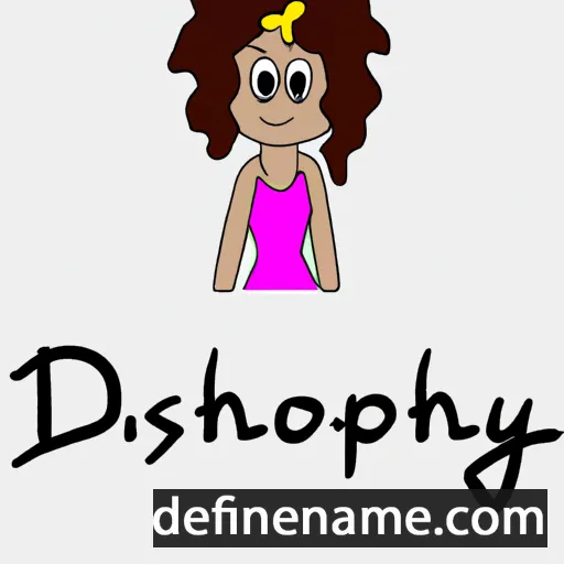 cartoon of the name Daphney