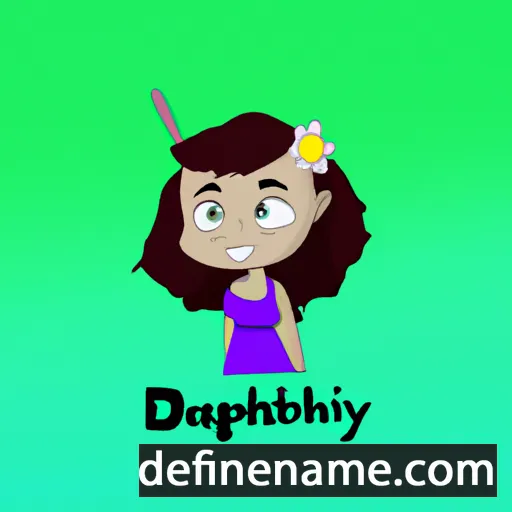 cartoon of the name Daphny