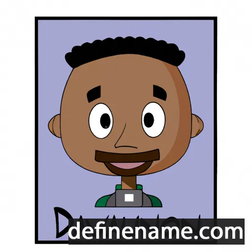 cartoon of the name Daquavion