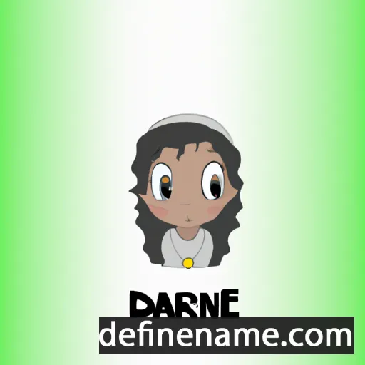 Daráine cartoon