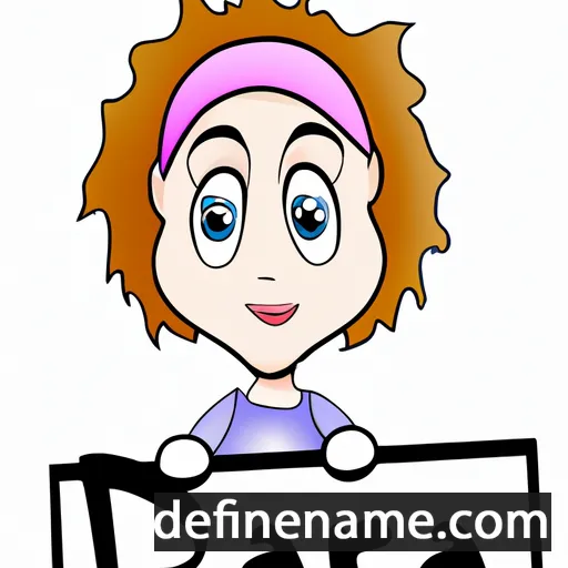 cartoon of the name Dara