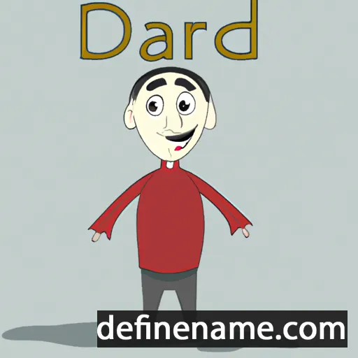 cartoon of the name Darab