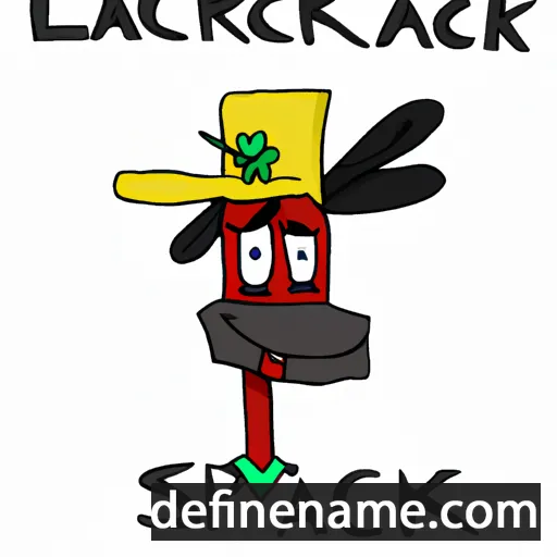 cartoon of the name Darajack