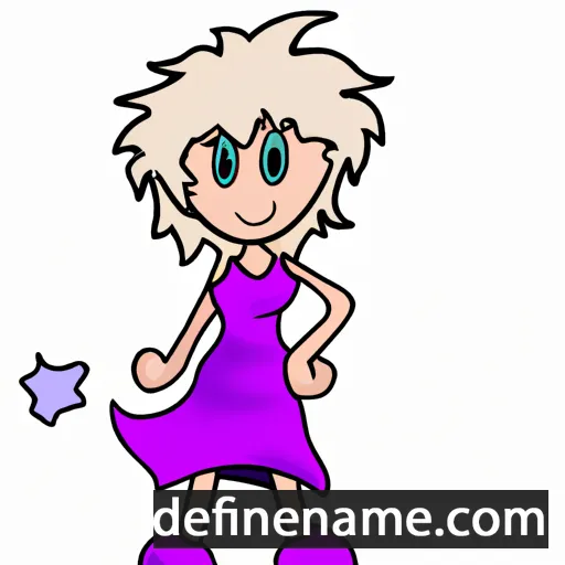 cartoon of the name Daralice