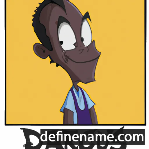 cartoon of the name Darcus