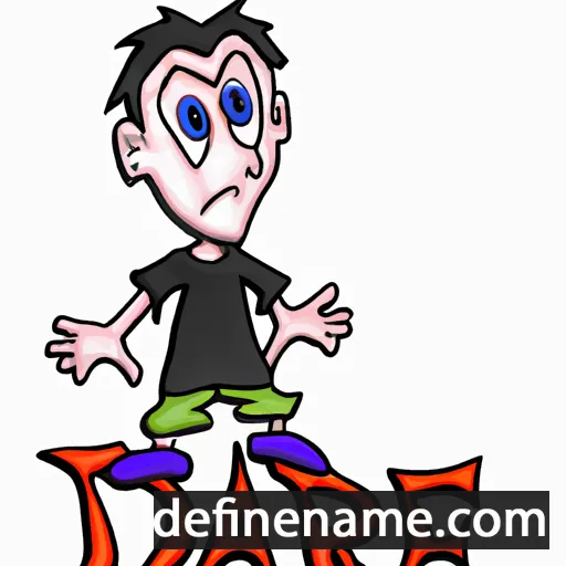 cartoon of the name Dare