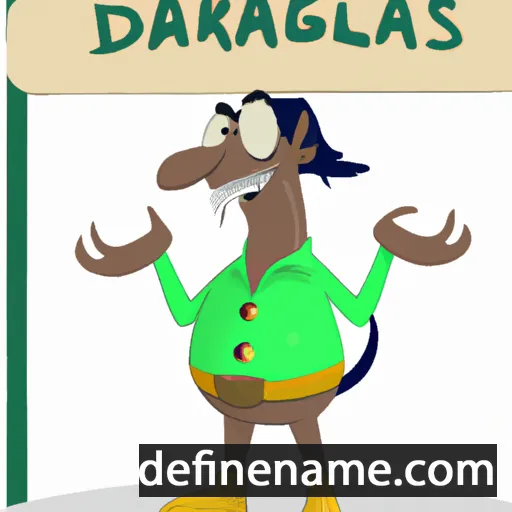 cartoon of the name Dargailas