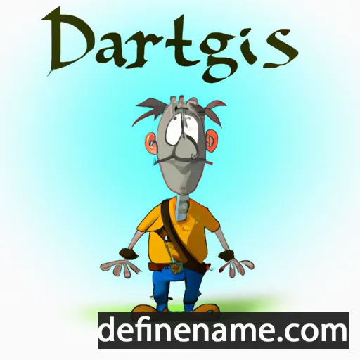 Dargintas cartoon