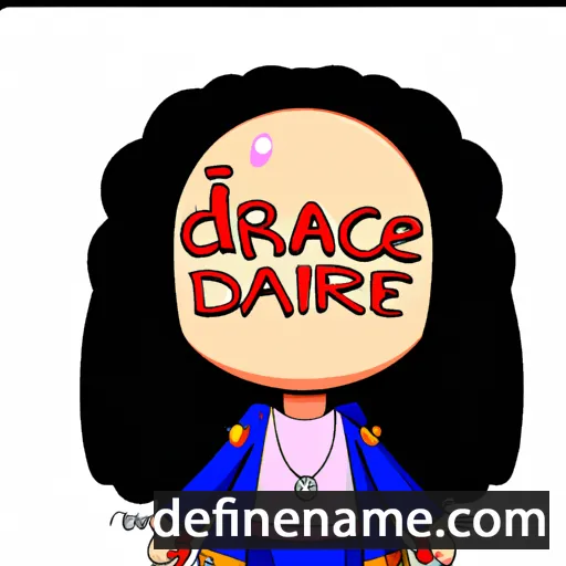 cartoon of the name Darice