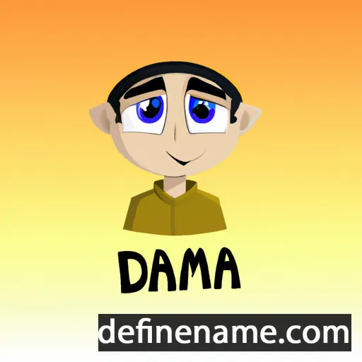 cartoon of the name Darima