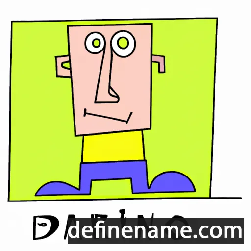 cartoon of the name Darinko