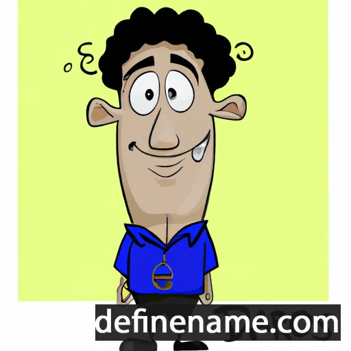 cartoon of the name Darios