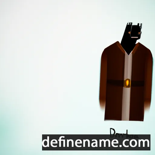 cartoon of the name Darkhaan