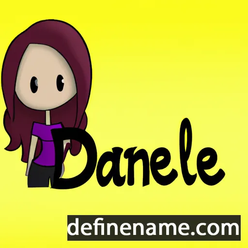 cartoon of the name Darleene