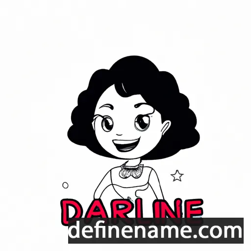 Darline cartoon