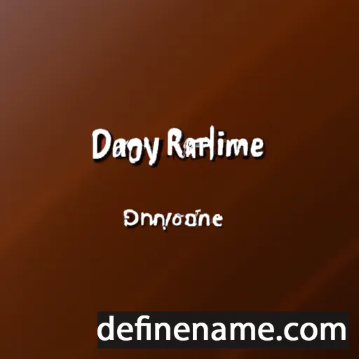 cartoon of the name Darlynne