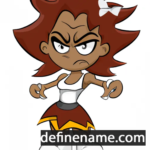 Darmesha cartoon