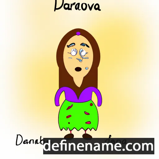 Daroslava cartoon