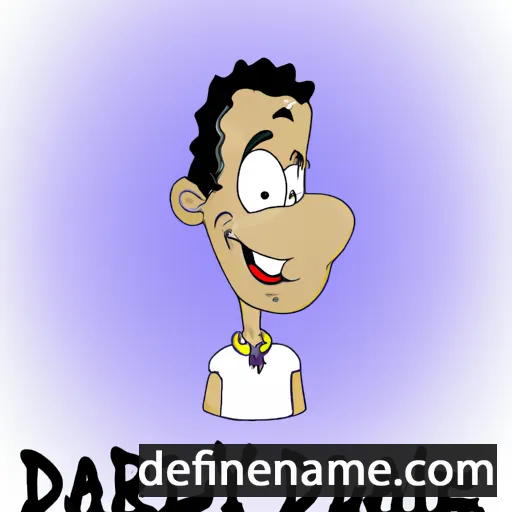 cartoon of the name Darryle