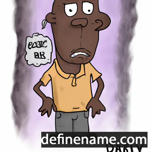 cartoon of the name Darryll