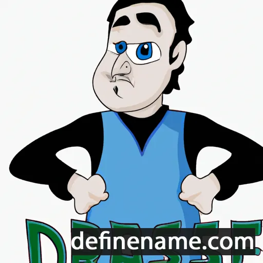 cartoon of the name Darsee