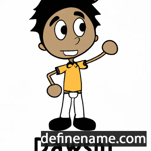 cartoon of the name Darwesh