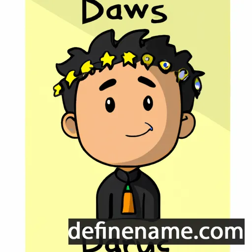 cartoon of the name Darwis