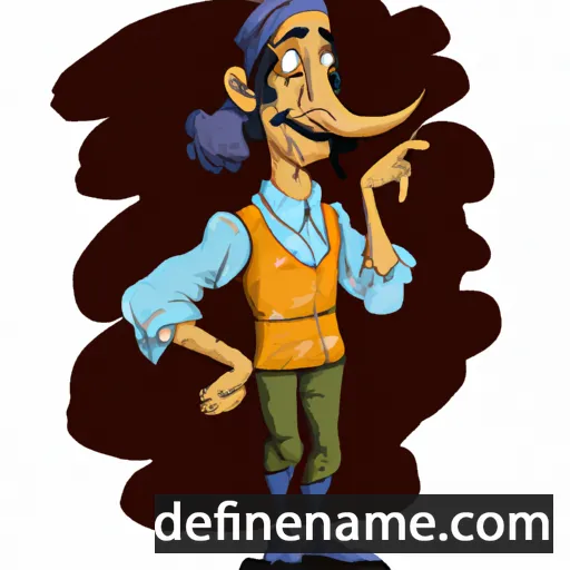 cartoon of the name Darzymir