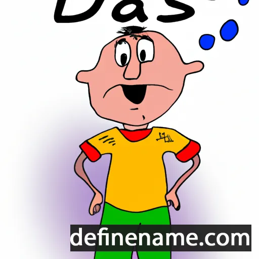 cartoon of the name Dašu