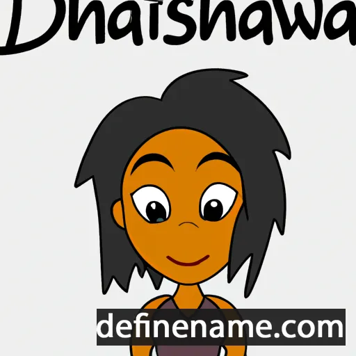 cartoon of the name Dashawna