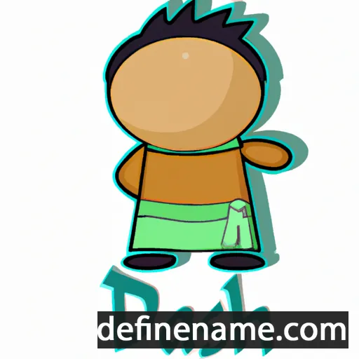 cartoon of the name Dashi