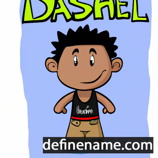 Dashiel cartoon