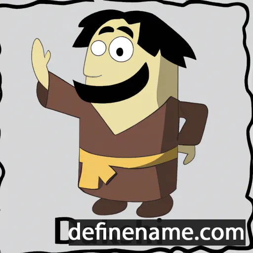 cartoon of the name Dashik