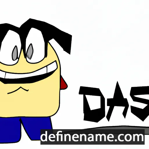 cartoon of the name Dasi