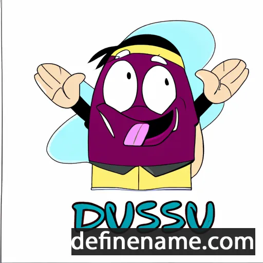 cartoon of the name Dasiu